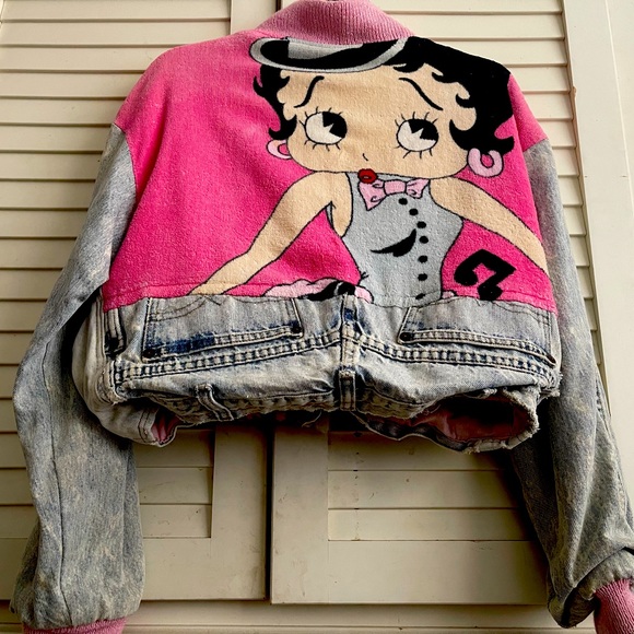 1980’s Vintage Betty Boop Jacket - Picture 1 of 4